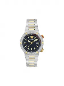 Наручные часы Ronda 43 мм Versace, черный