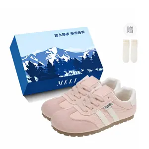 Fawn Miri Скользостойкие износостойкие женские лоу-топ скейтборд кроссовки розовые (эксклюзивная коробка с носками), цвет Pink (Exclusive Shoe Box-Comes with Socks)