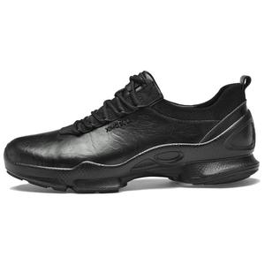 XIMO BULL Мужские повседневные туфли мужские низкие коричневые - полностью черные, цвет All Black