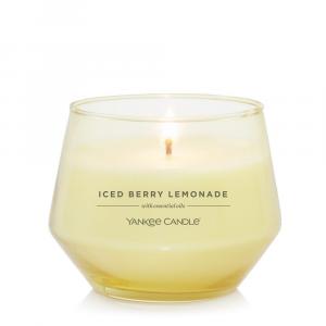 Yankee Candle Studio Collection Ледяной ягодный лимонад, 10 унций. Ароматическая свеча в банке, желтый