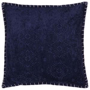 Декоративная подушка Beliani, темно-синий