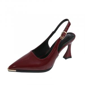 Туфли на высоком каблуке с катушкой для женщин Alxnan, Apricot Box