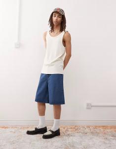 Запрещенные шорты Soho грязно-синего цвета Prohibited