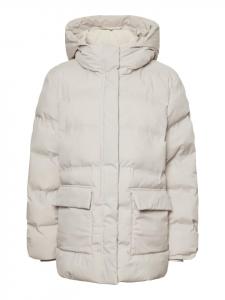 Pieces Стеганая куртка серебристо-серого цвета
