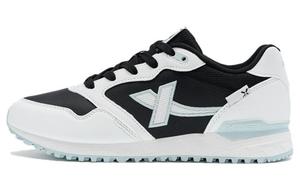 Классические износостойкие низкие повседневные туфли женские белые черные XTEP, полотно белый/черный