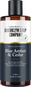 Гель для душа Brooklyn Soap Company Body Wash Blue Amber & Cedar