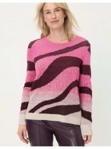 Olsen Розовый бархатный свитер