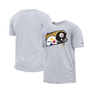 Мужская белая футболка pittsburgh steelers gameday state New Era