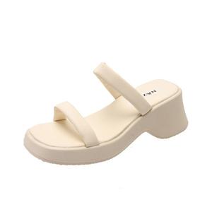 Aimilian Женские слайдеры экрю, цвет Ecru