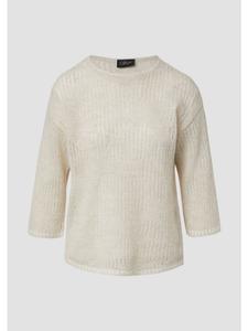 Вязаный свитер цвета 9305_каменный серый s.Oliver