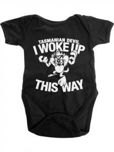 Looney Tunes Детский боди с короткими рукавами, черный