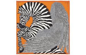 Шёлковый платок Unisex HERMES