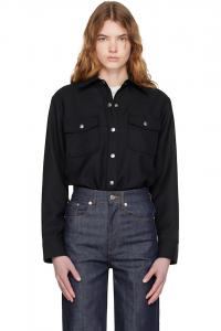 Поверх рубашки A.P.C., черный