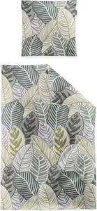 Комплект постельного белья премиум-класса из фланели Koala 8628, цвет зеленый, размер 135x200+80x80 Irisette GmbH & Co. KG