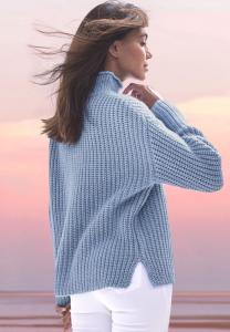 Джемпер Buffalo Jumper, Blau Meliert/Mottled Blue