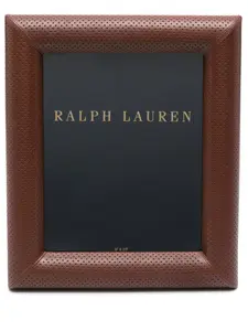 Фоторамка из перфорированной кожи Durham (20x25 см) Ralph Lauren Home, коричневый