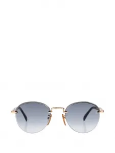 Солнцезащитные очки в круглой оправе David Beckham, серый