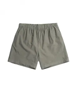 Хлопковые шорты цвета хаки с эластичным поясом Norse Projects, зеленый