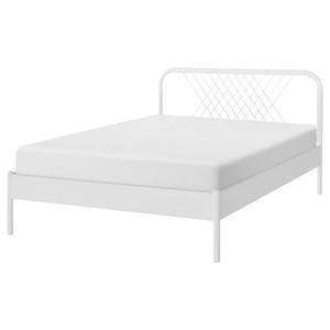 Каркас кровати NESTTUN IKEA, 120x200 см, цвет white/luröy