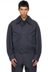 Lemaire Темно-Синий объемный блузон