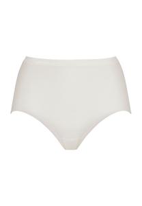 Изысканные трусы на талии, однотонные, женские mey, белый