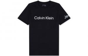 Calvin Klein Футболка мужская Black Crew Neck Moderate Straight Fit