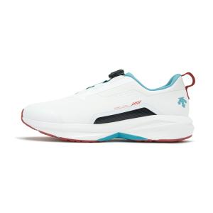 DESCENTE Поддерживающие и эластичные низкие городские кроссовки для бега мужские белые, цвет White