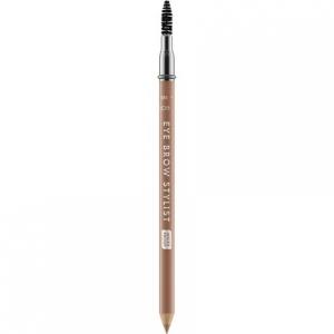 Карандаш для бровей Eye Brow Stylist № 055 коричневый, стойкий, матовый, веганский, водостойкий, без микропластика и наночастиц, 1,4 г Catrice
