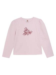 Enfant Футболка с длинными рукавами розового цвета