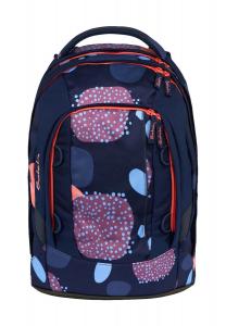 Школьный рюкзак, подкладка на спине, двусторонняя молния Satch, темно-синий