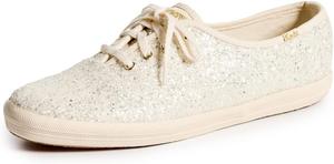 Женские кроссовки Keds Champion с шнуровкой для сезона, Cream