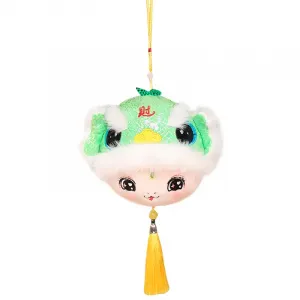 GUAIGUAIXIONG Маленький золотой змея аксессуары для сумки милый китайский зодиак змея плюшевая игрушка куклы плюшевая кукла высота 10см/15см