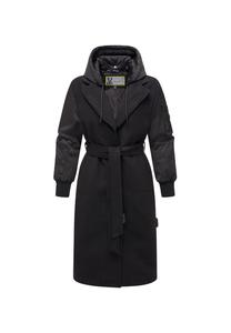 Шерстяное пальто Tjadee 16 MARIKOO, черный