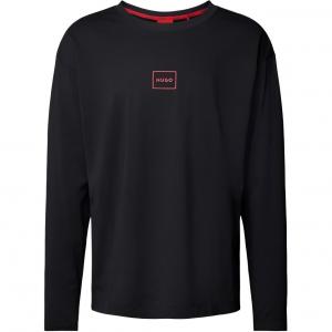 Hugo Boss Мужская толстовка с круглым вырезом, черная, средней толщины