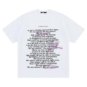 Футболка унисекс Three-Body, белый