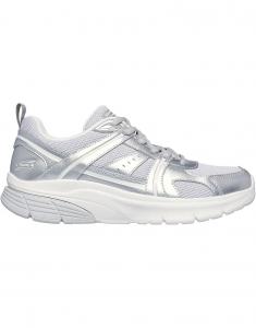 Кроссовки Skechers Bobs Vamos серебристого цвета