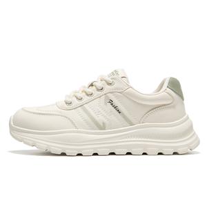 Кроссовки женские толстые низкие зеленый Spider King