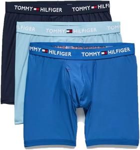 Мужские трусы-боксеры Tommy Hilfiger Micro Classics, 3 пары, Blue Multi (3 Pack)