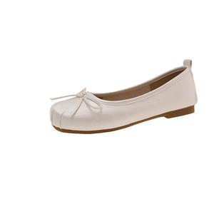 Повседневные однобортные туфли женские Alxnan, Ecru