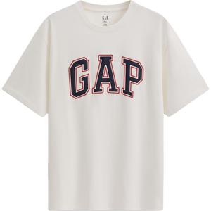 Футболка Unisex Crew Neck Moderate GAP, белый