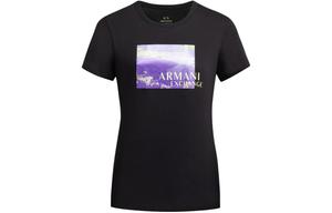 ARMANI EXCHANGE Футболка SS24 женская черная