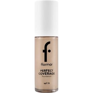 Тональная основа Flormar Perfect Coverage SPF 15, 101 Pastelle / 30 ml