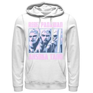 Мужская толстовка с капюшоном «Войны клонов Асока Тано, повстанец падаван, вставки» Star Wars