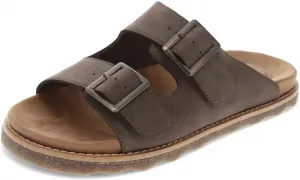 Шлепанцы DOCKERS mens Benham, коричневый