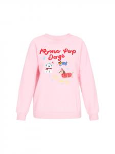 MyMo Женская толстовка светло-розового цвета