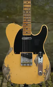 Fender Custom Shop Ограниченная серия '51 Nocaster, Heavy Relic - Состаренный Nocaster Blonde