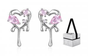 Zeroline Серьги-гвоздики из стерлингового серебра 925 пробы