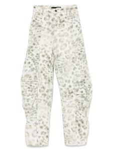 Джинсы с принтом ROTATE BIRGER CHRISTENSEN, белый