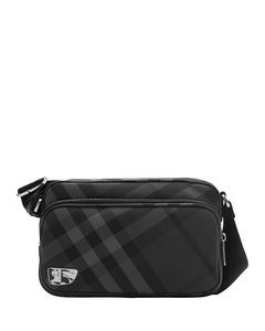 Сумка через плечо Grid Burberry, серый