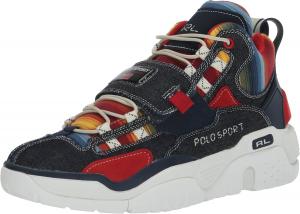 Polo Ralph Lauren мужские Ps100 многоцветные высокие кроссовки, Dk Indigo Multi